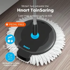 Smart Spin Mop System (Pedal-Free)